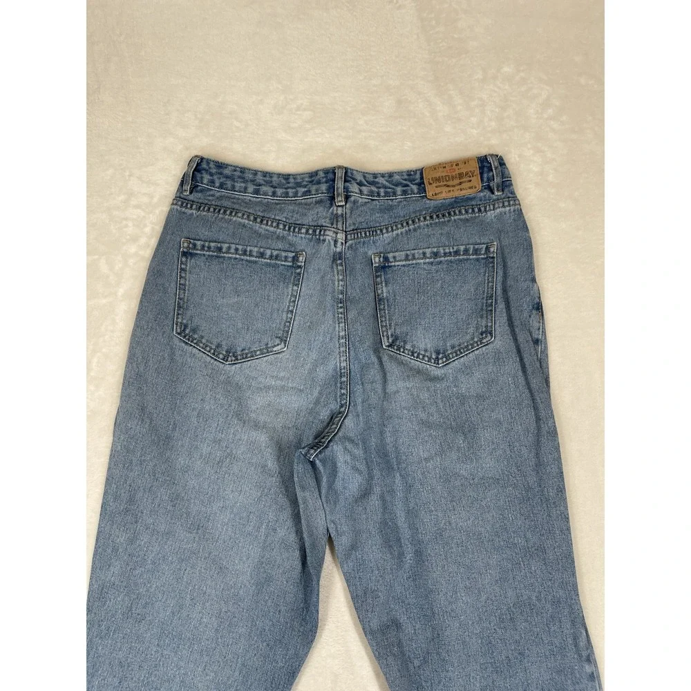 Unionbay Jeans Womens 13 High Rise Tapered Leg Denim Classic Fit Straight‎ Jeans